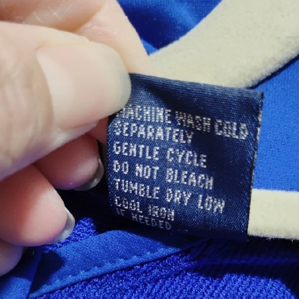(X5) SALE! Polo Ralph Lauren Polo Golf Blue Zip Up Vest Sz.XL Worn Once Unisex